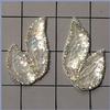 CRYSTAL IRIS APPLIQUE PAIR